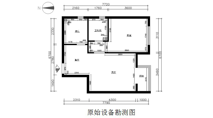 景隆现代城-现代简约-一居室