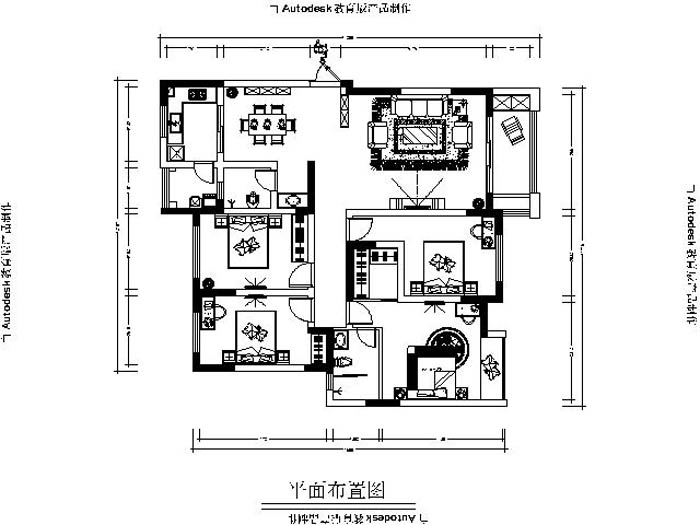 比华利国际城-地中海-四居室