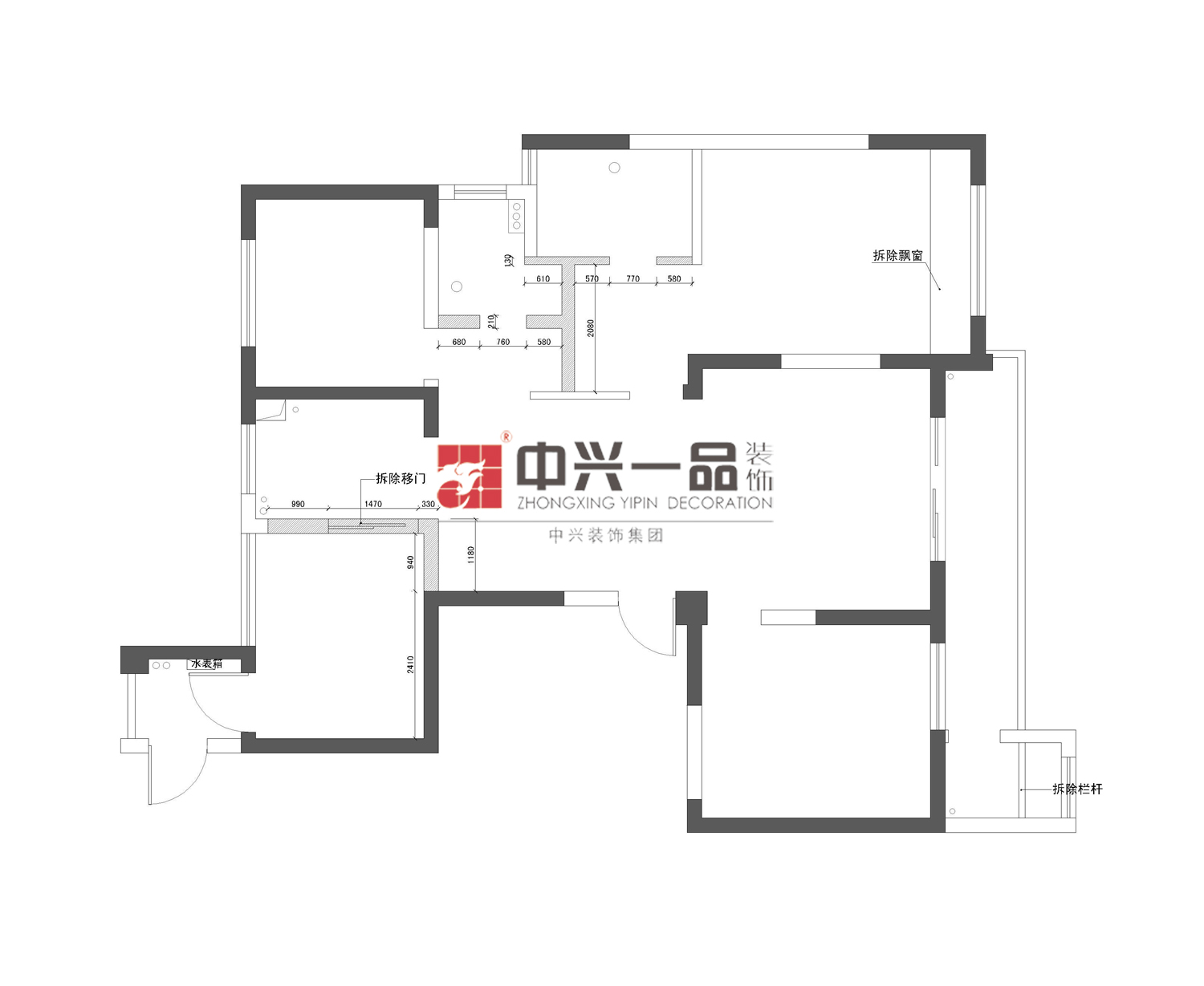 长江国际花园-现代简约-三居室