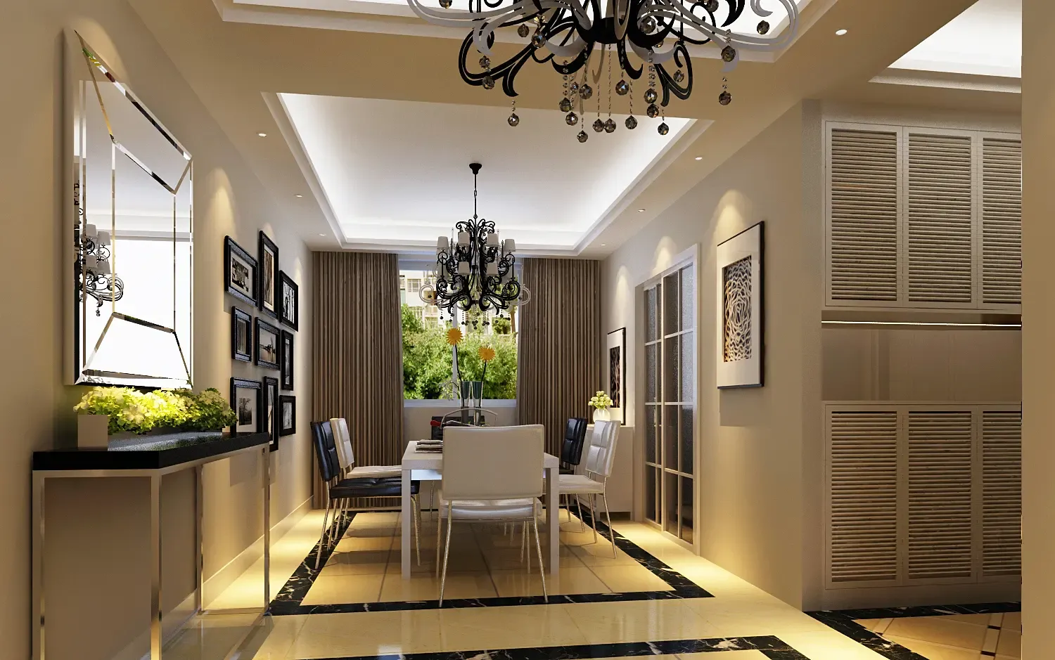 中建·国际港-现代简约-三居室