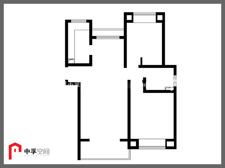 新里崴廉公馆-现代简约-二居室