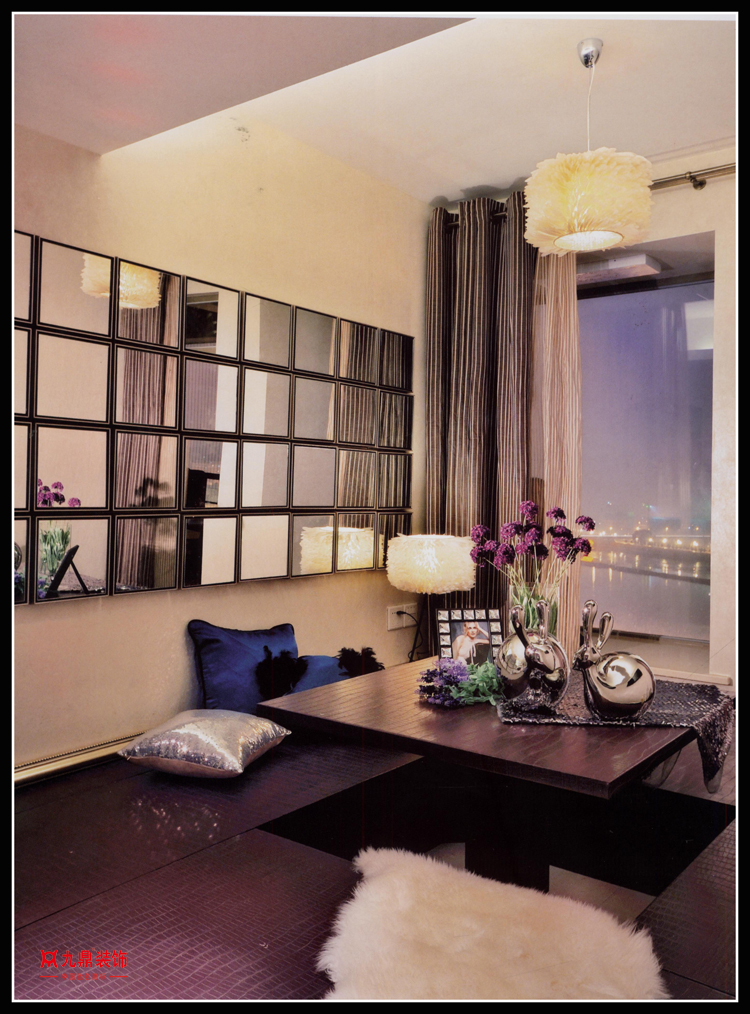 蓝光锦绣城-混合型风格-二居室