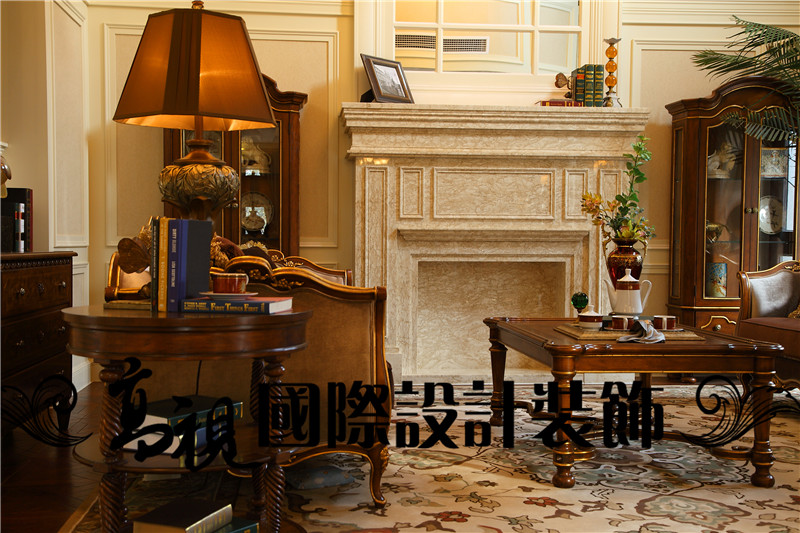 上海绿地香颂别墅-欧美风情-四居室