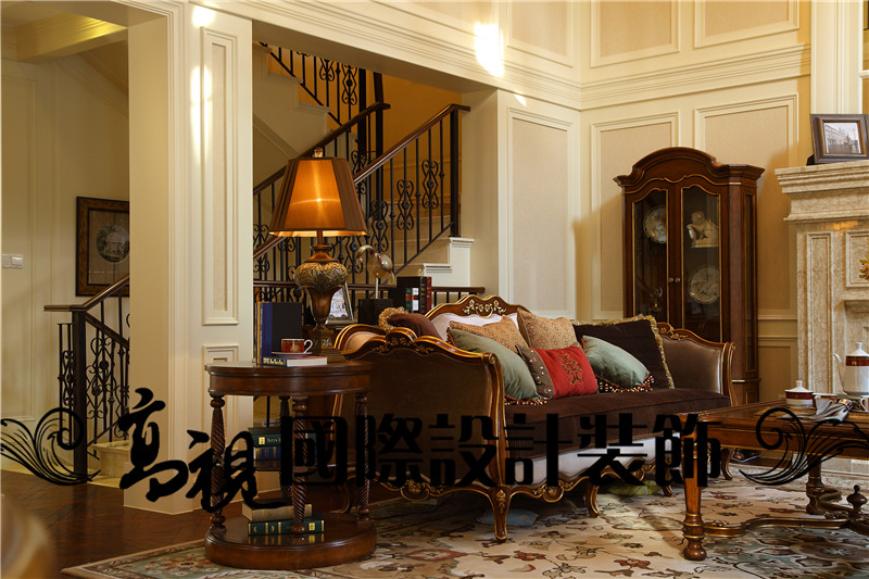 上海绿地香颂别墅-欧美风情-四居室