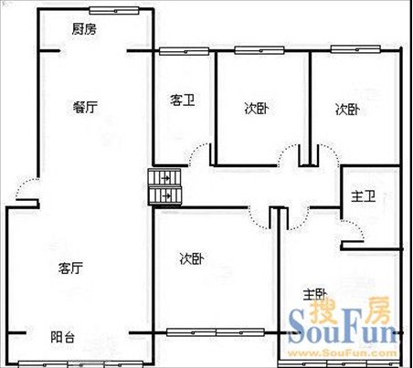 中华世纪城-中式古典-四居室