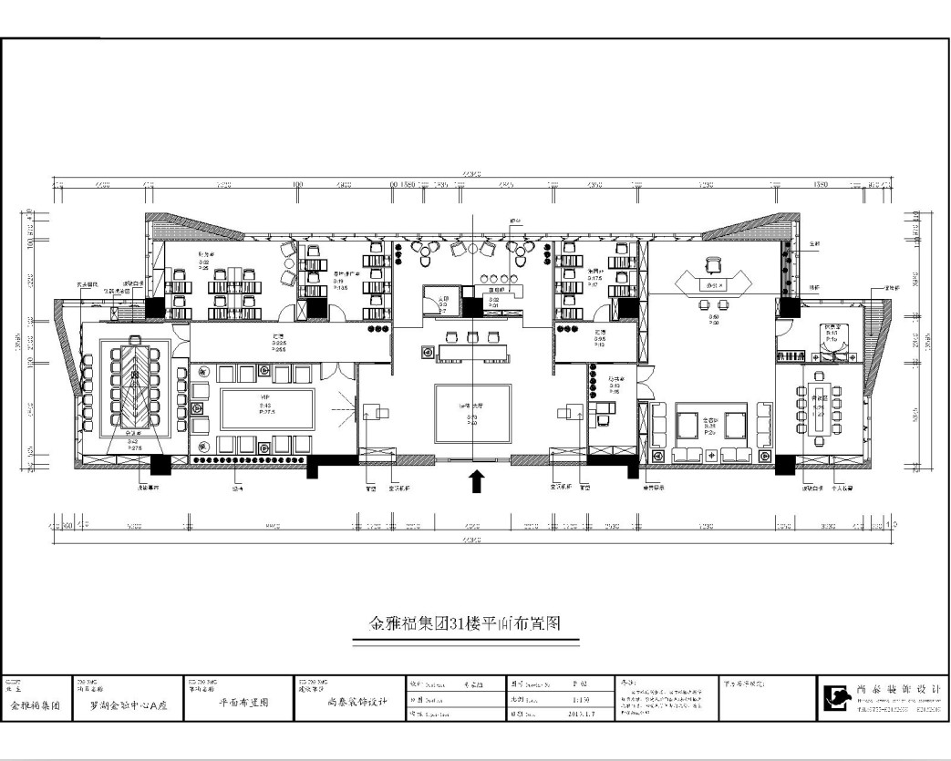 金福雅苑-金雅福办公-三居室