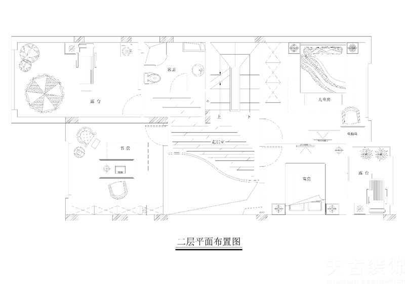 龙湖蓝湖香颂-欧式新古典风格-别墅