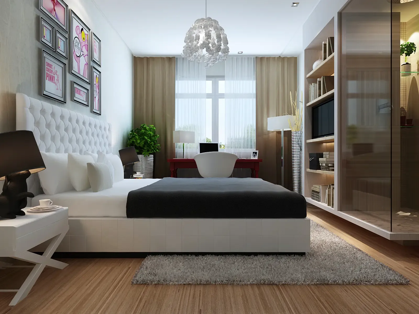 龙湖曲江盛景-现代简约-五居室