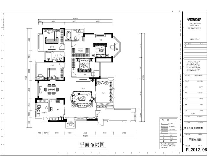 中粮祥云国际生活区-现代前卫-四居室