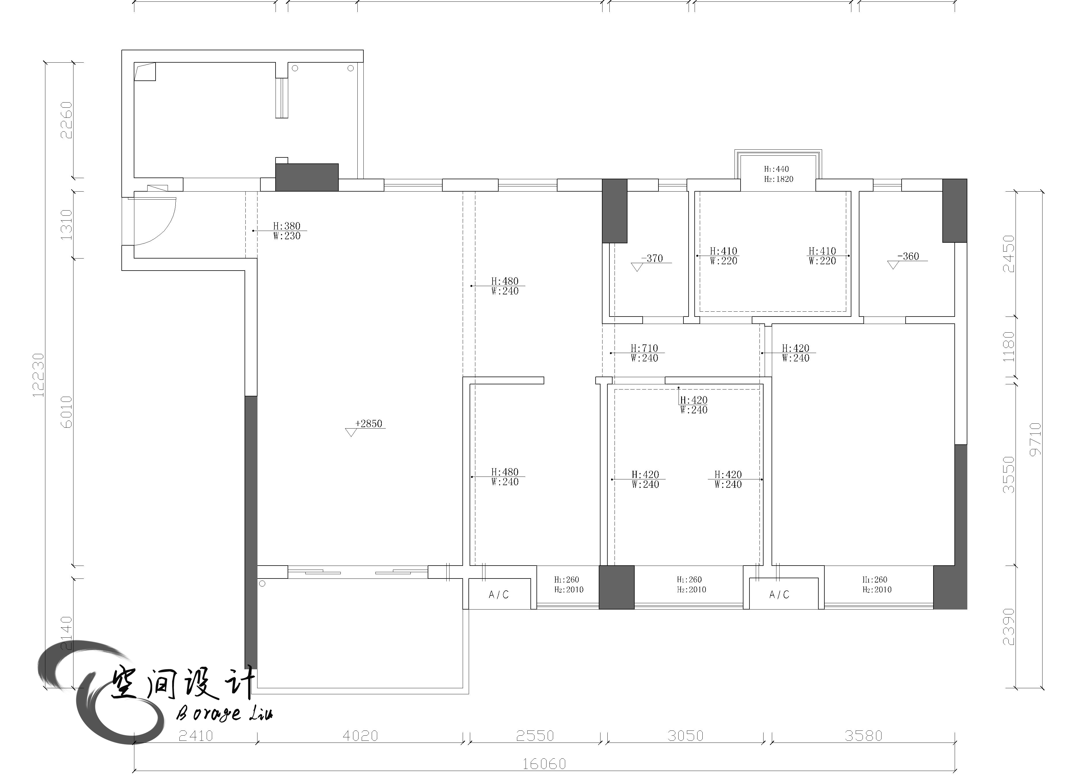 地王广场-中式古典-四居室