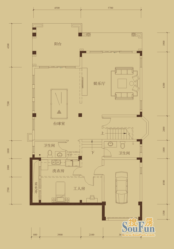 保利拉斐庄园别墅-新中式-别墅