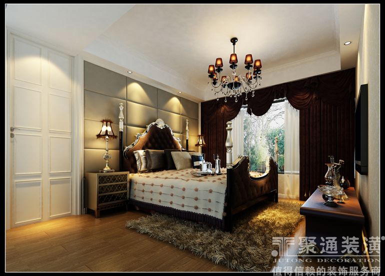 尚海湾豪庭-西式古典-四居室