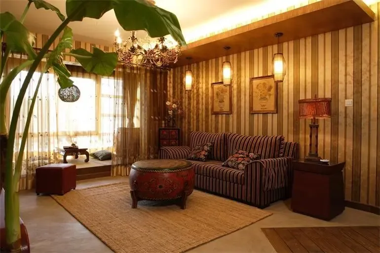 紫御江山南亚田园二居室