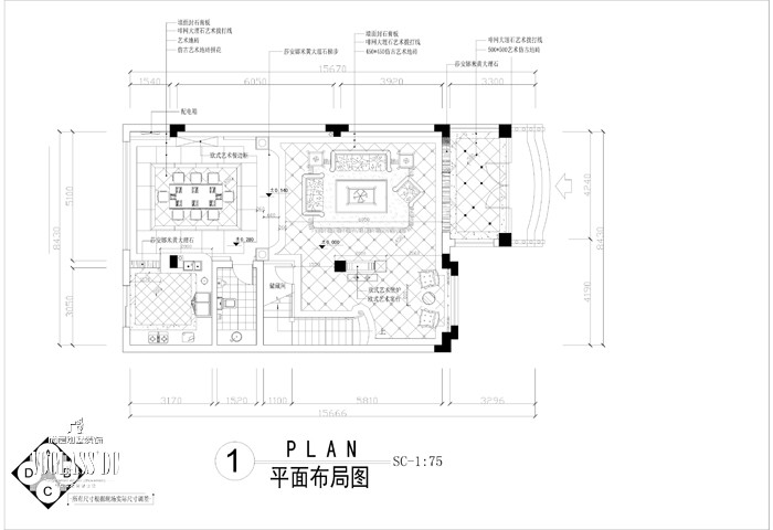 华新锦绣尚郡-田园风格-别墅