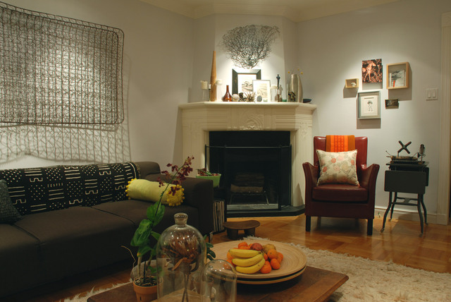 亚美沙发里-混合型风格-二居室