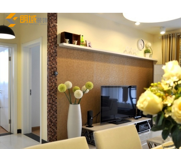 福海公寓-混合型风格-二居室