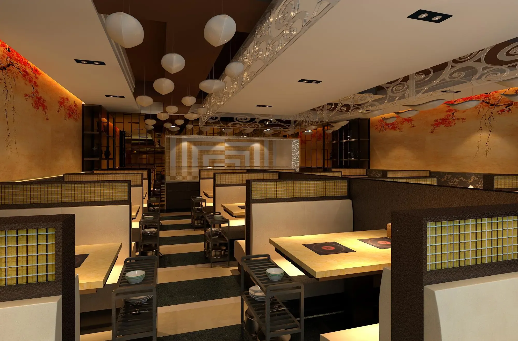 现代简约其它400平米5万-东莞黄记煌装修案例-深圳房天下家居装修网