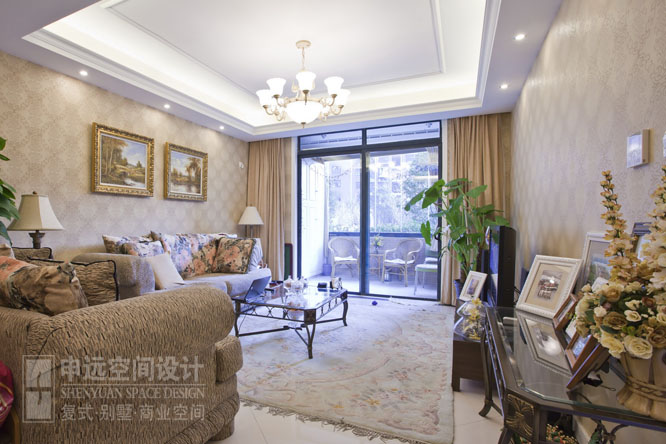 尚海湾豪庭-欧式风格-三居室