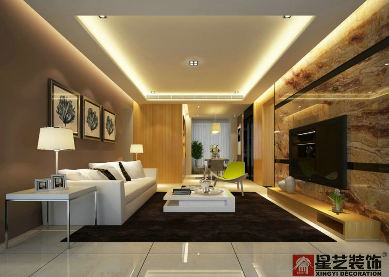 中海橡园国际-现代简约-三居室