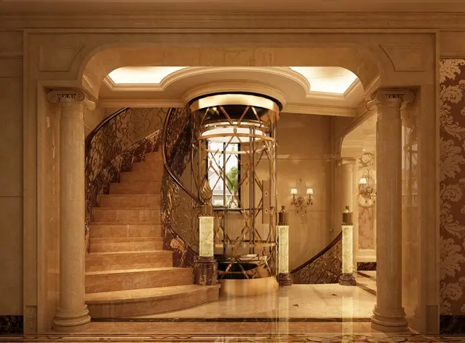 西式古典别墅340平米23.8万-东原香山装修案例-重庆房天下家居装修网