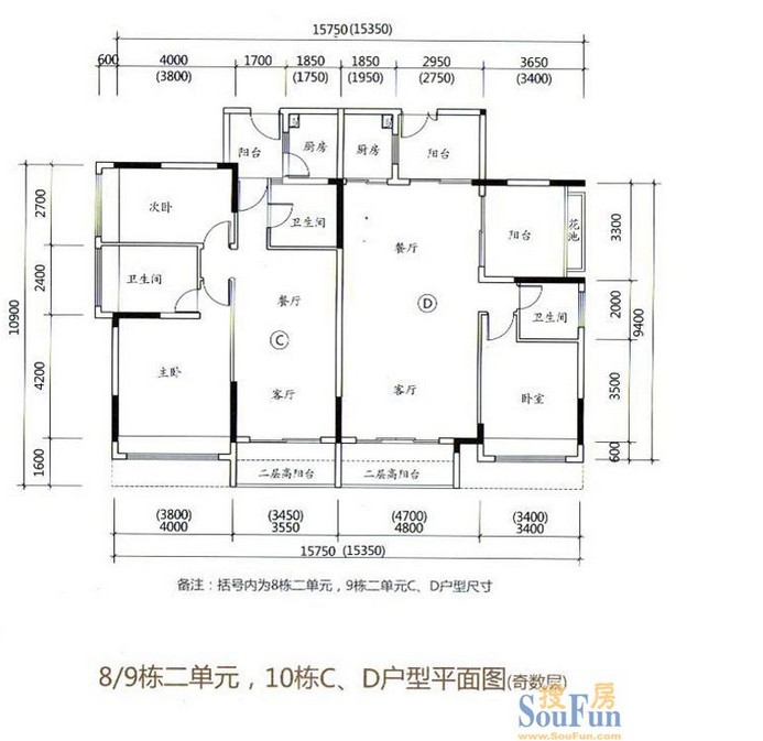 招商观园住宅-现代简约-复式