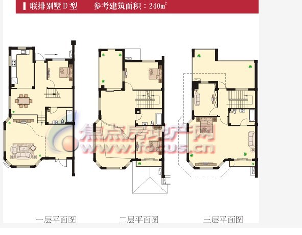 东方夏威夷国际花园别墅-东南亚风格-复式