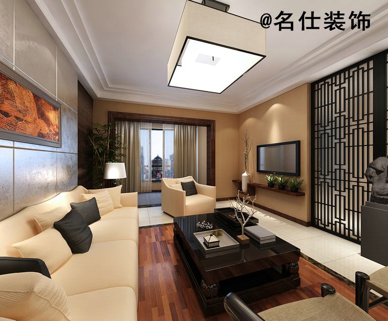 幸福时代-新中式-四居室