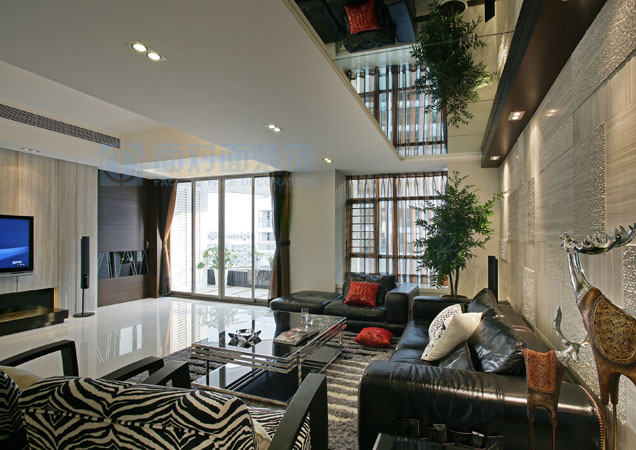 融科东南海二期-混合型风格-三居室