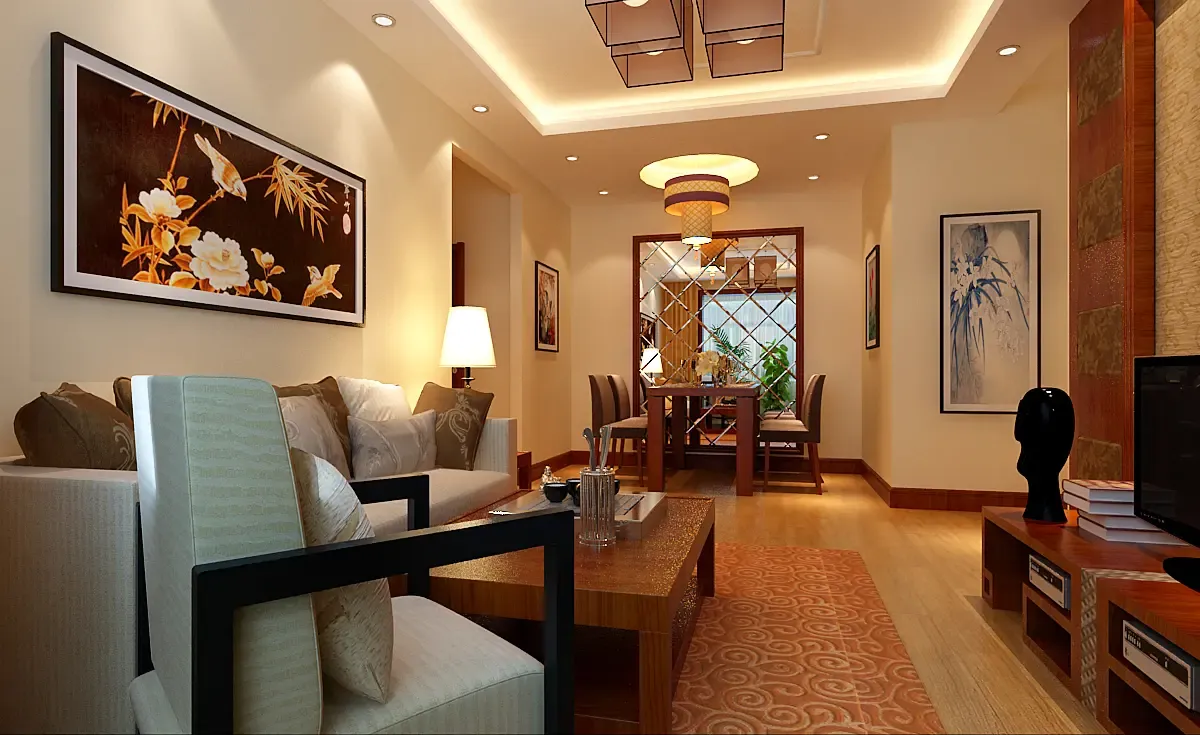 首选新中式风格 中年人的温馨家庭港湾-家居快讯-北京搜房装修家居网