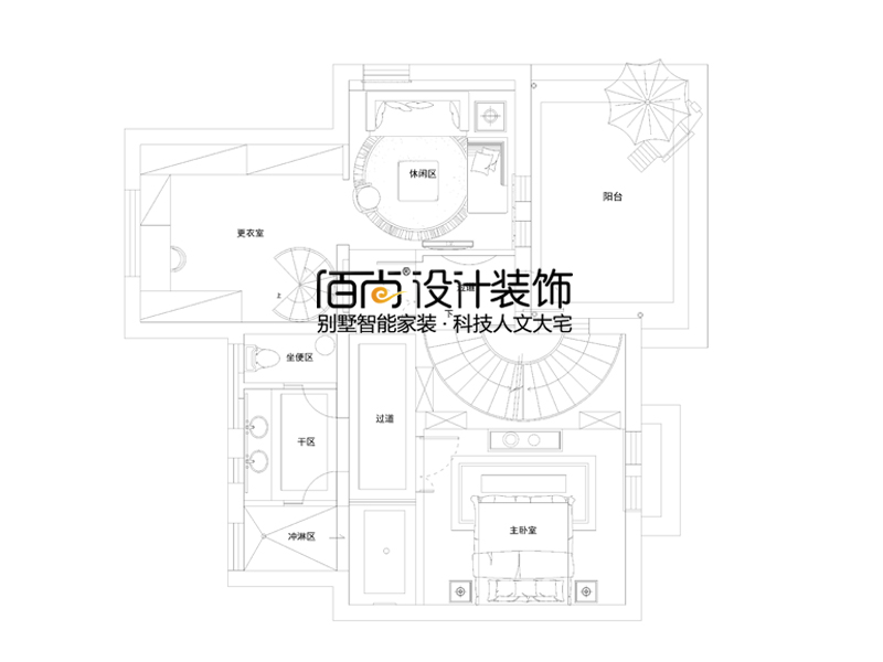 绿地英伦墅-简欧风格-别墅