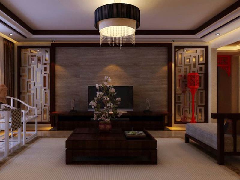 龙城国际-中式风格-四居室