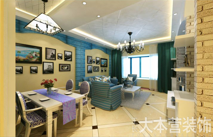 城南香山-一居室-79.00平米-装修设计