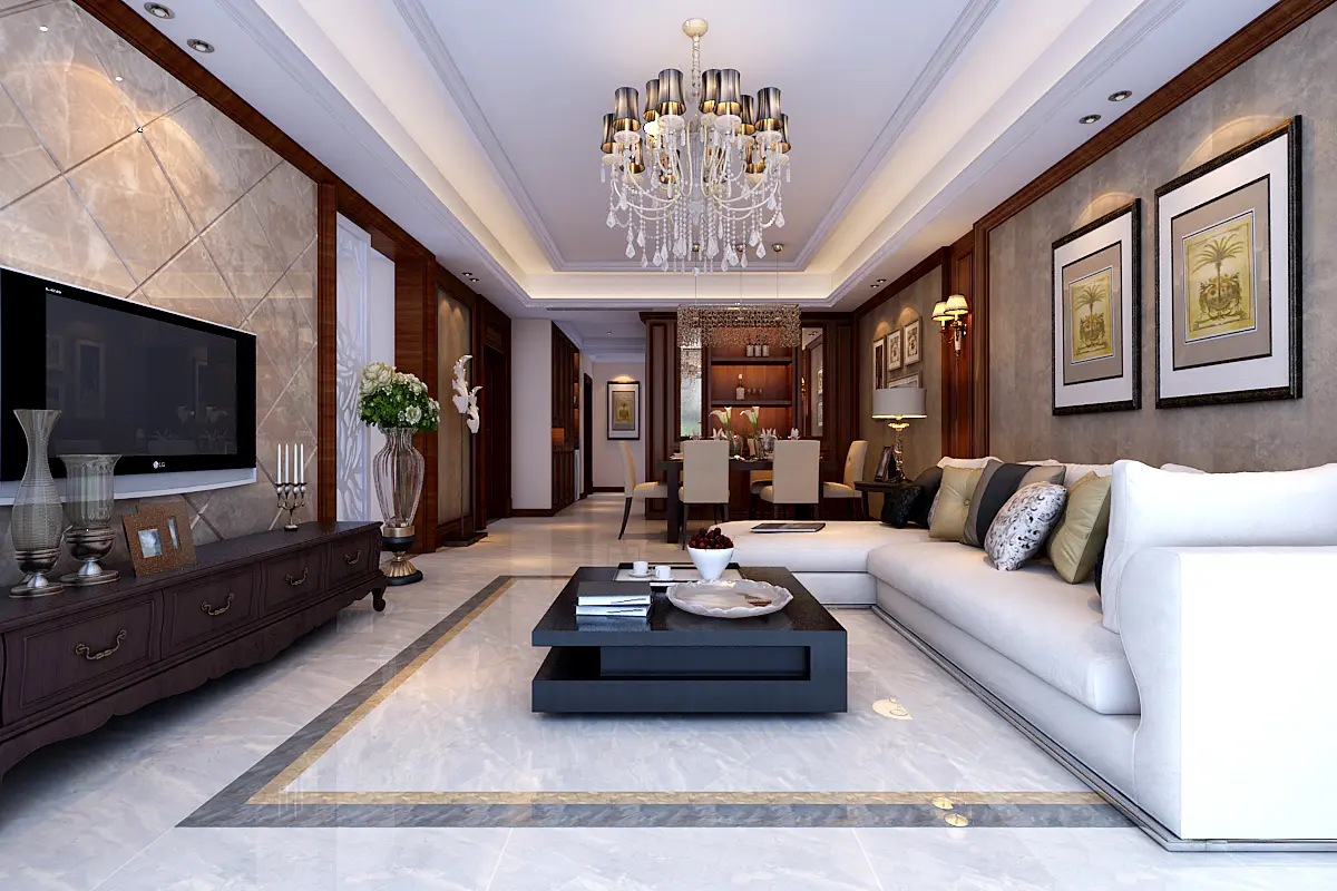 六套欧式风格大户型装修效果图