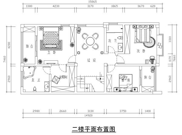 城南逸家-简欧风格-别墅