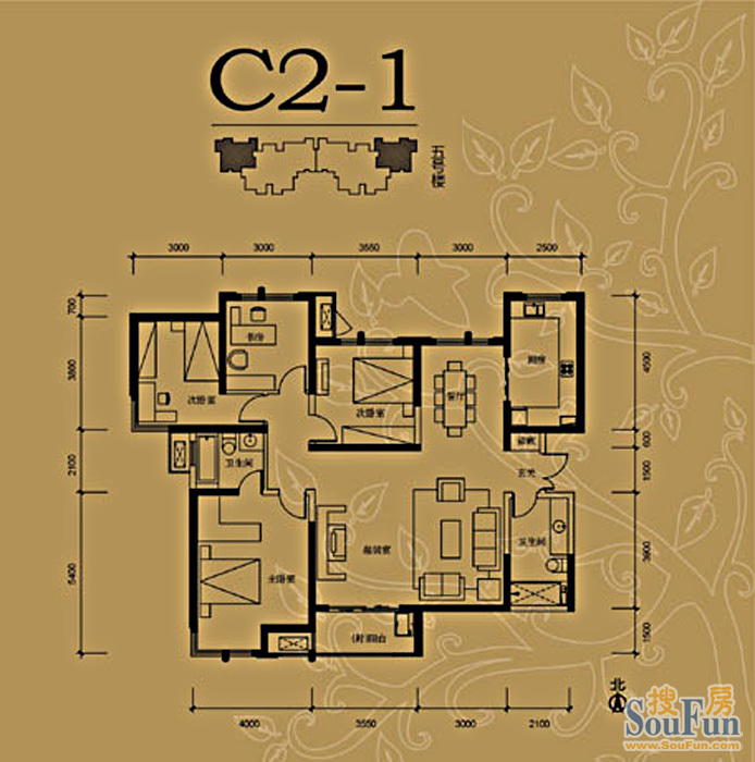 白桦林间-奢华现代-四居室