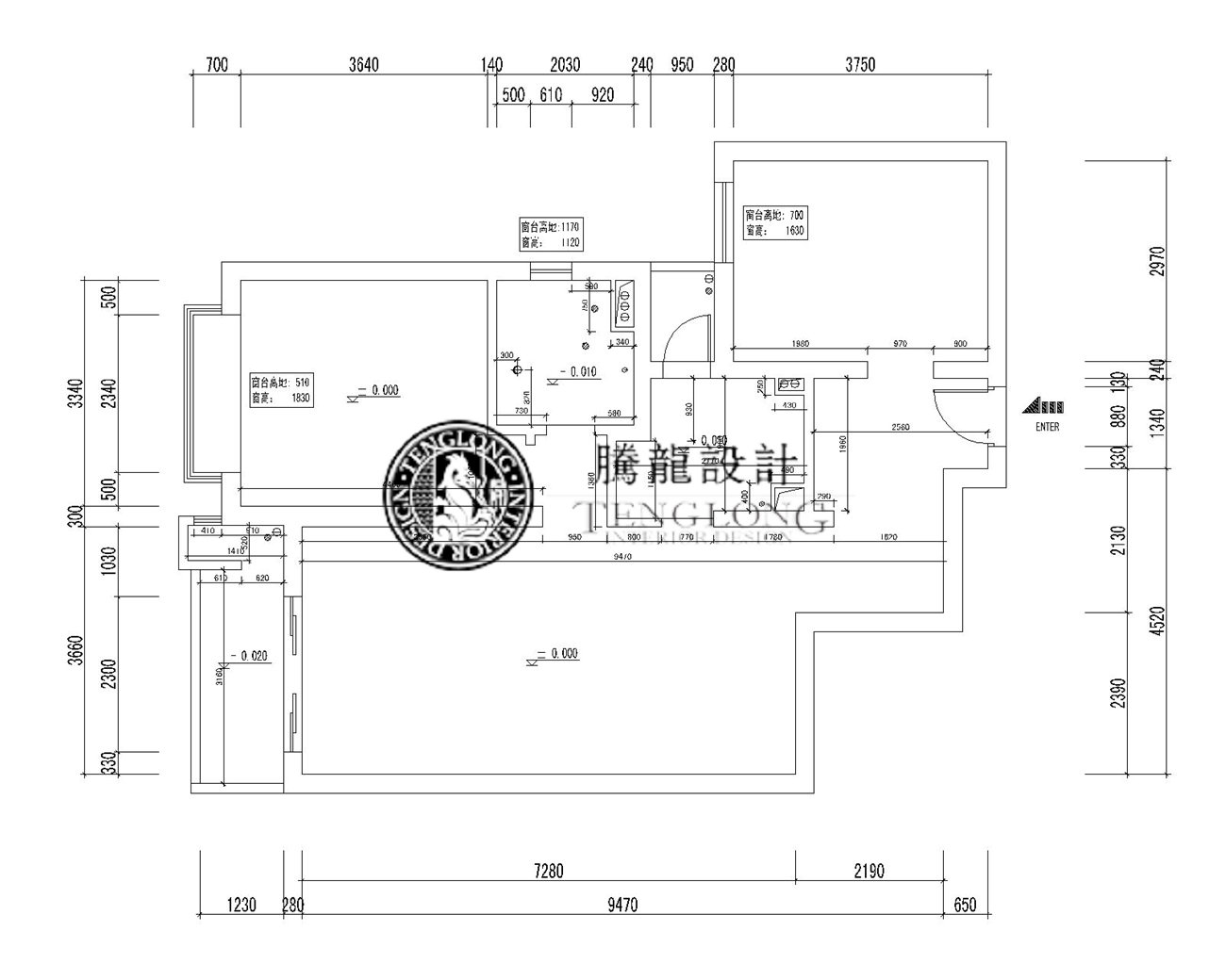 明天华城-欧美风情-二居室