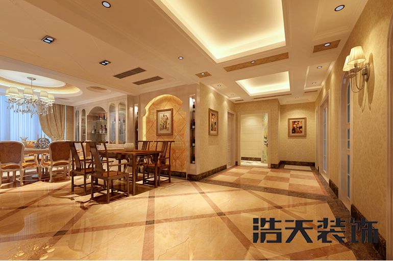中国美林湖-西式古典-四居室