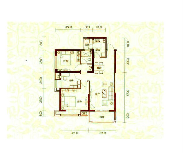 长安大街三号-现代简约-三居室