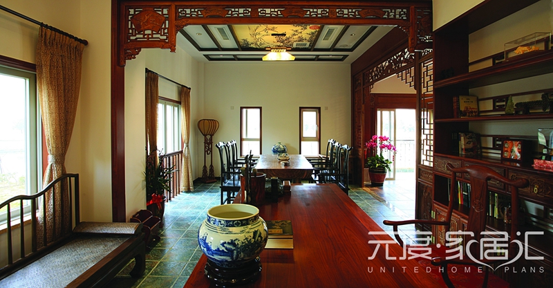 清河湾-中式古典-五居室