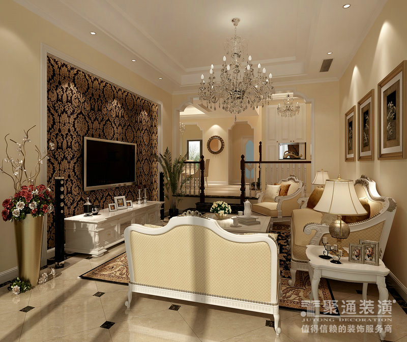 惠南一方新城别墅-现代简约-五居室