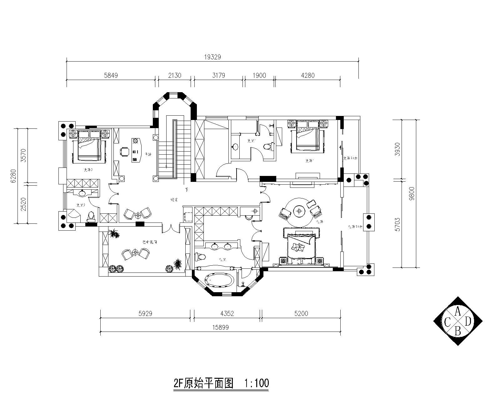 雅居乐御宾府-西式古典-四居室