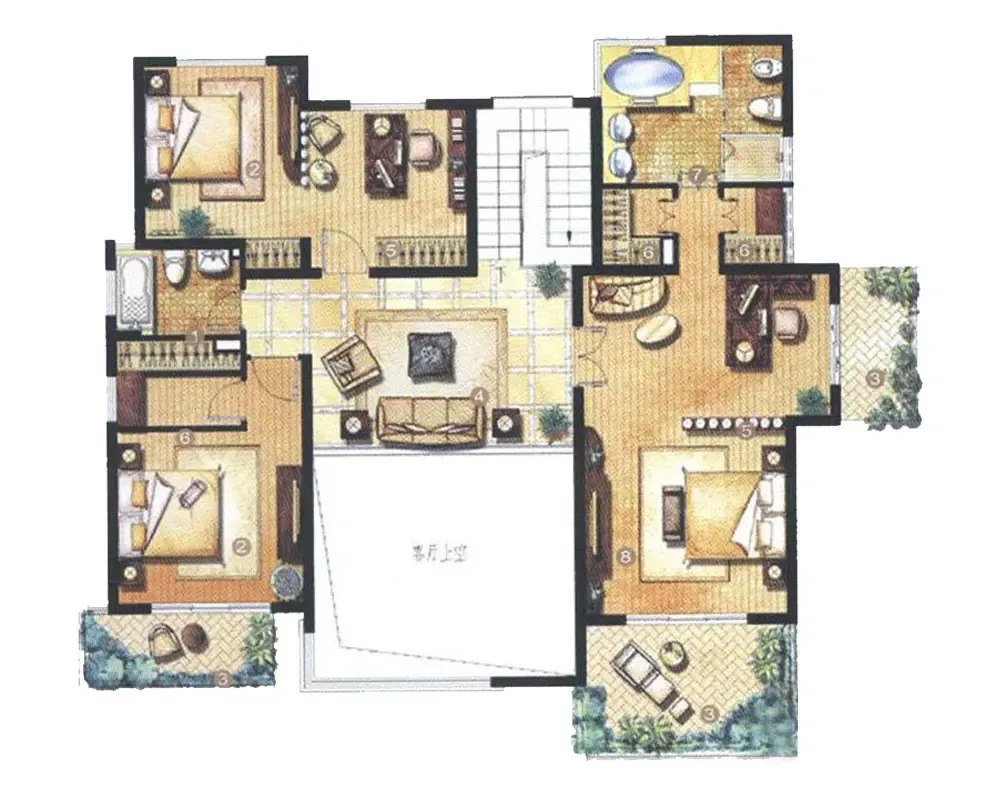 佘山东郡-中式风格-别墅