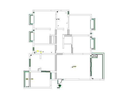 华地学府名都-混合型风格-四居室