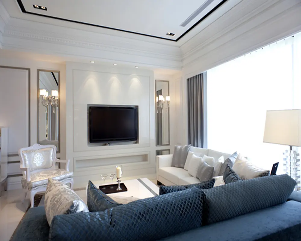 合和新城-三居室-93.25平米-客厅装修效果图