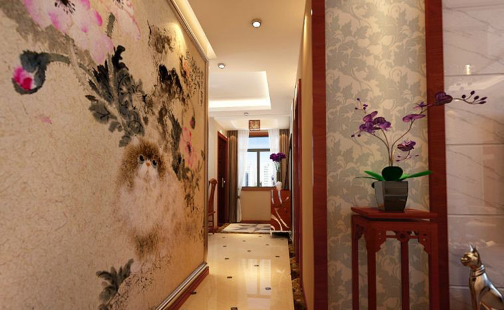 万江共和新城-中式风格-二居室