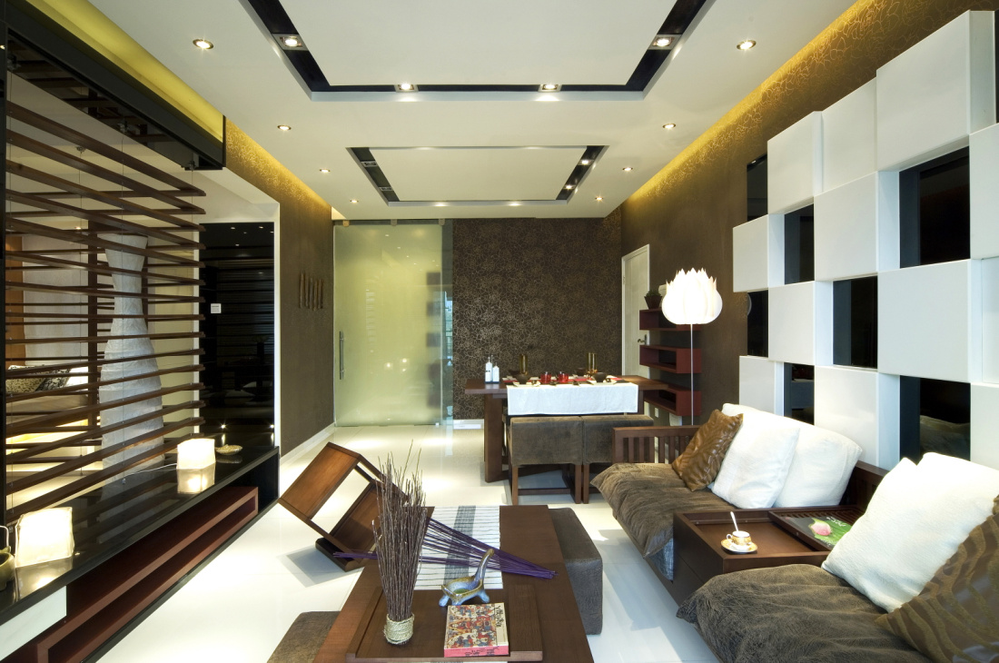 光华国际-新中式风格-三居室