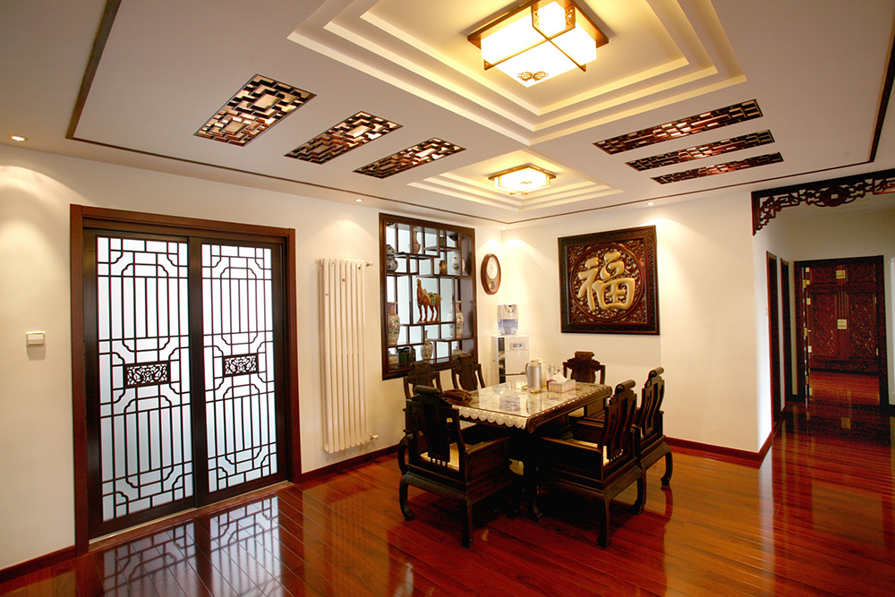 牡丹华庭-中式风格-四居室