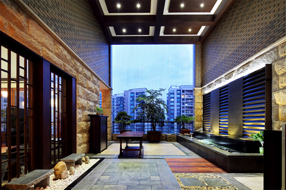 深圳集信名城样板房设计---新中式的魅惑