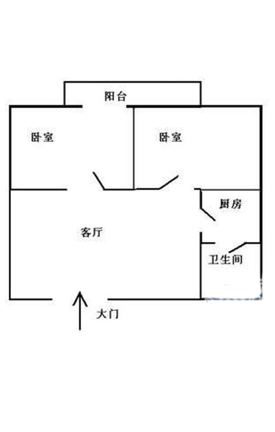 白金假日公寓-现代简约-二居室