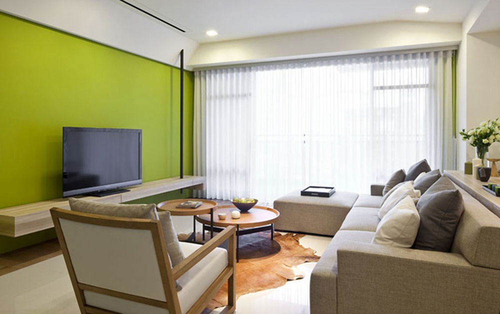 泰华阳光海花园-混合型风格-二居室